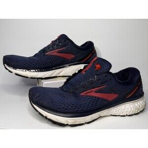 Brooks Mens Ghost 11 1102881D428 Blue Running Shoes Sneakers Size 9.5 D READ